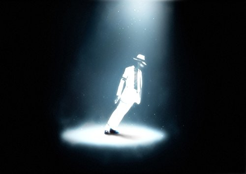 My Little Poster Plakat Michael Jackson Smooth Criminal Wand-Kunst