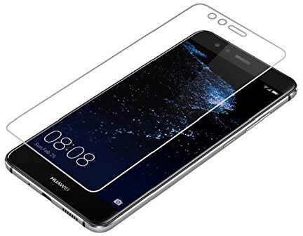 COPHONE® 2 Stück Hartglas, kompatibel mit Huawei P10 Lite, Premium Displayschutzfolie, stoßfest und bruchsicher, Anti-Fingerabdruck, abgerundete Kanten, Härtegrad max. 9H, 2,5D