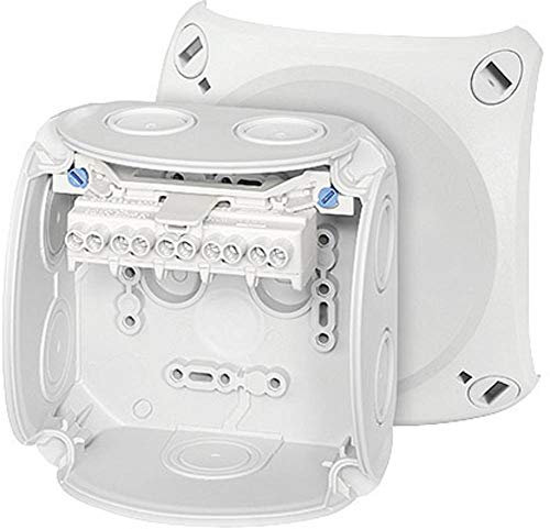 Hensel 62000004 Abzweigkasten (L x B x H) 70 x 104 x 104 mm Lichtgrau (RAL 7035) IP66 1 St.