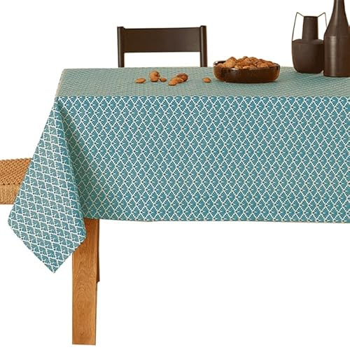 Nydel EU357AE4313 Tischdecke, Petroleum, 160 x 300 cm