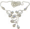 SilverStarJewel Sterling Silber echte blaue Regenbogen Mondstein Halskette 42,67 cm 9,6 Gramm