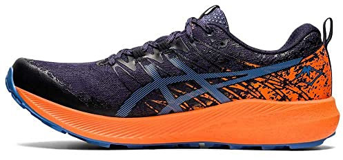ASICS Fujitrabuco Lite 2 Trailrunning-Schuhe für Männer Grau Orange 48 EU