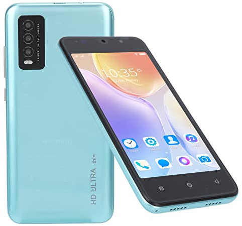 ASHATA Smartphone, Entsperrtes Dual-SIM-Handy, RAM, 2 GB, ROM, 32 GB, Handy für Android 6,2 G, 3 G, Gesichtserkennung, HD-Kamera Vorne und Hinten, Geschenk für ältere Kinder(Grün)