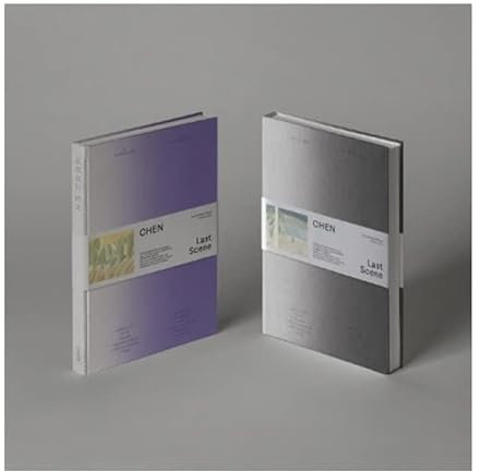 EXO CHEN Last Scene 3rd Mini Album Photobook Version 2 Cover Set CD + 1p Poster + 104p Booklet + 1p Postkarte + 1p PhotoCard + Tracking Sealed