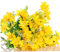 Fleurs De Marguerite Artificielle Bouquet De Marguerite Soie Fausses Fleurs Avec Feuilles (jaune)