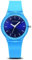 MyWatch Uhr für Frauen und Mädchen Neon Blau/Himmelblau