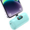 Feob 5000mAh Mini Power Bank for iPhone, Upgraded 15W PD Fast Charging Portable Charger, LCD Display 3.0A Small Battery Pack Compatible with iPhone 14/14 Pro Max/13/13 Pro Max/12/11/XR/X, etc -Green