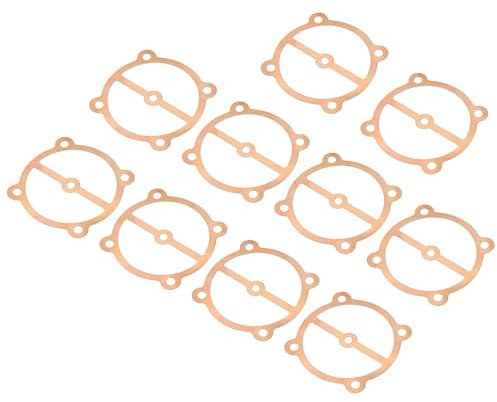 PATIKIL Ensemble de Joints de Culasse Pour Compresseur d'Air, 10 Pièces, 65mm, 5 Trous, en Aluminium, Remplacement