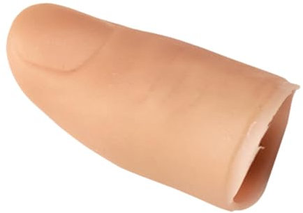 Pollice finto, dita magiche simulate, punta del pollice falso per spettacoli teatrali, incredibili trucchi magici per adolescenti e adulti, oggetti di scena magici realistici per vacanze, Halloween