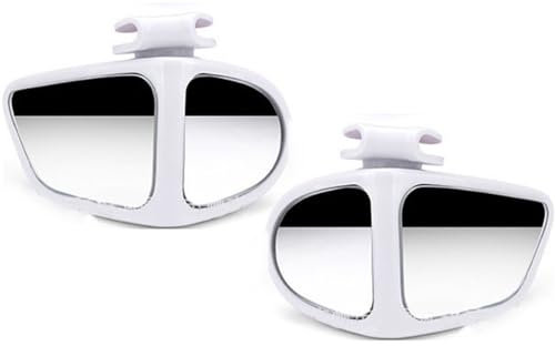 YYFYYDS Auto Toter-Winkel-Spiegel,Kompatibel mit Lada niva xray largus Opel Astra H G J Zafira,Automotive Exterior,B-White
