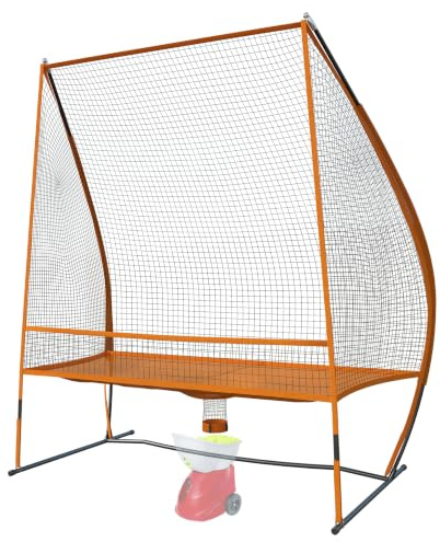 MR Tennis Ball Return Net 7’x6’ Freestanding Multi-Sport Training Net