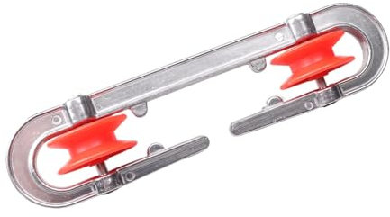 Gkumgwo Separador de Cuerda de Ropa - Tensor de Cuerda de Lavandería Antióxido de Aluminio | Accesorios de polea para Cuerda de Ropa mantiene la Cuerda tensada y desenredada,