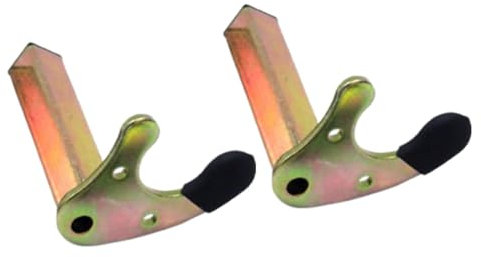 Eisen-Hinterständer-Adapter – 2 Stück Schwingen-Spool-Lift-Ständer, Rad-Lift-Ständer | Unerschütterliche Leistung Schwingenspulen-Hebehaken, Motorrad-Paddock-Ständerhaken für Mountainbikes und Rennräd