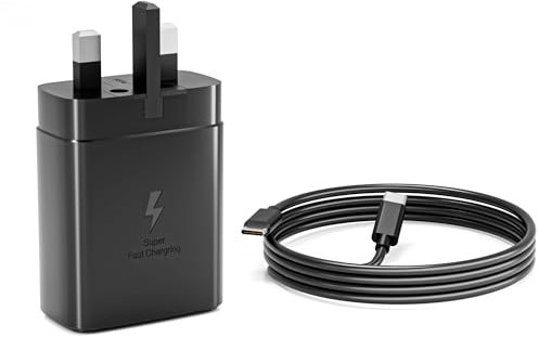 Samsung Fast Charger,45W USB C fast charger plug and cable For GalaxyS25, S24, S23, S22, S21,S20,S25 Ultra,S24 Ultra,S23 Ultra,S22 Ultra, S21 Ultra,A55 A54 A34 A15,Z Fold5/ Flip5