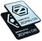 Zorin OS Linux Aufkleber-Set (2 Stück) – Linux Chrome Reflective Serie