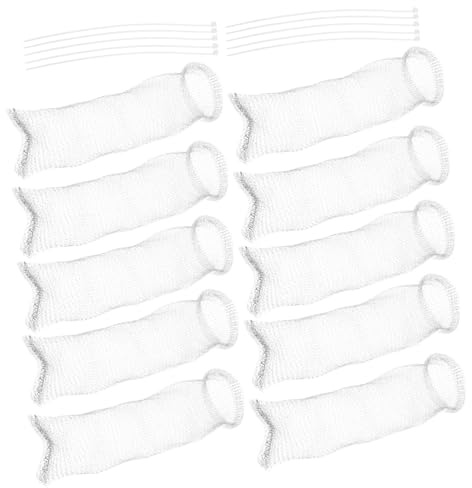 COLLBATH 10stücke Waschmaschinenreiniger Flusenfänger Für Waschmaschinenschlauch Filter Für Ablaufschlauch Waschmaschine
