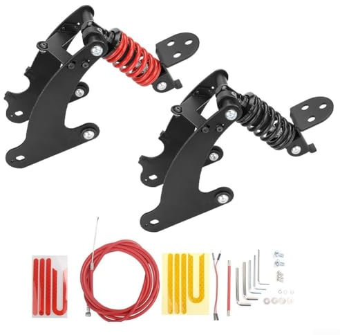 Hochwertige Hinterradaufhängungskomponente für verbesserten Komfort auf Ihrem Xiaomi Elektroroller-Modell, einschließlich der beliebten M365-Serie (schwarz für M365/1S)