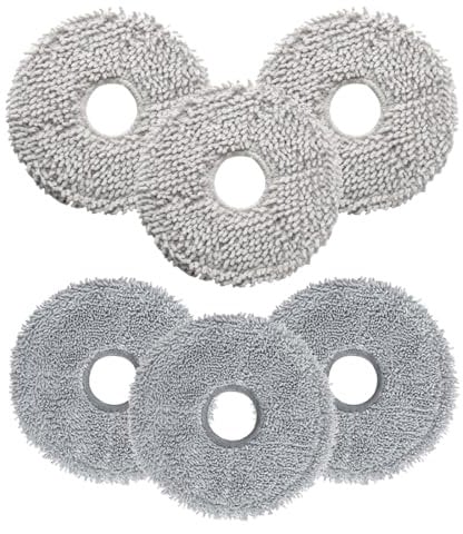 6 Pezzi Mocio Panni per Dream L10s Ultra, L10s Pro Ultra Heat L10s Pro Gen 2, L40 Ultra X40 L10 Prime L20 Ultra Mova E30 Ultra P50 Pro Ultra
