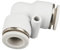ZZAYGESY Raccords pneumatiques pneumatiques blancs PV coude connecteur rapide (PV-4,1)