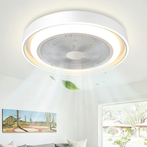 Homefire Ventilatore da soffitto con illuminazione e telecomando,
