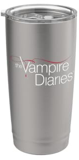 The Vampire Diaries Logo Stainless Steel Insulated Tumbler