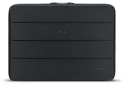 Solo 15.6 Bond Padded Laptop Sleeve, Black