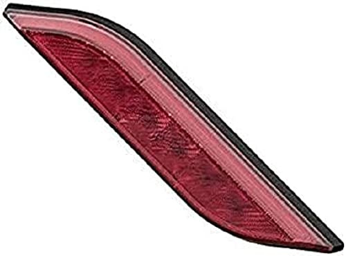 HELLA 2NE 013 343-051 Rear Fog Light - Shapeline Style Slim - LED - 24/12V - Glued - Lens Colour: Red - Plug: AMP - 2-pin connector - Left Rear