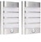 Leadleds Indoor Motion Sensor Wall Lamp (2-Pack), Warm White LED Stick-on Anywhere Security Lights for Stair,Kitchen,Bathroom,Laundry Room,Hallway,Closet