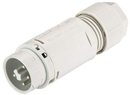 Wieland 46.052.4554.0 Rundstecker Stecker, gerade Serie (Rundsteckverbinder): RST® Mini Gesamtpolzahl: 4 + PE 1 St.