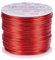 BENECREAT 150m Alambre de Aluminio Anodizado Fabricación de Artesanías Rebordeado Alambre de Artesanía de Aluminio de Color Floral (1mm- Rojo)