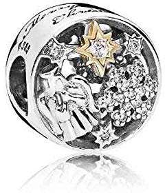 Pandora Damen-Bead Charms 925 Sterlingsilber 796363CZ