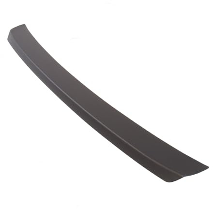 Travall Car Boot Bumper Protector Compatible with BMW X1 F48 M Sport (2015-2022) - Vehicle-Specific Black Smooth Plastic Bumper Protection against Scuffs and Scratches