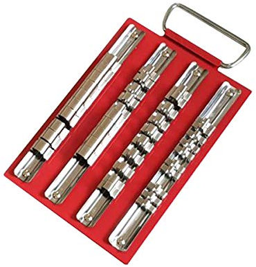 KATSU Tools Socket Rail Tray Holder 1/4 3/8 1/2 40 Clips, Model 420318
