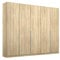 Rauch Möbel Alabama Schrank Kleiderschrank Drehtürenschrank Eiche Sonoma, Holz 5-türig Zubehörpaket Basic 3 Kleiderstangen, 3 Einlegeböden BxHxT 226x210x54 cm