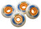 INSTRIKE Raider 75A Rolle 4er Set Indoor Profi Wheel für Inliner Skater Hockey besonder geeignet (80 mm)