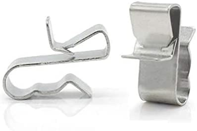 Lot de 50 clips solaires en acier inoxydable pour câble de 2 x 6 mm