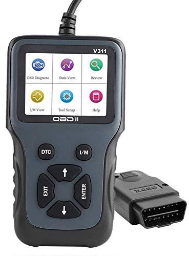 OBD2 Scanner Auto Fahrzeug Fehlercodeleser, 8-36 V V311 OBD II Diagnose Scanner Auto Fehlercode Lesegerät Farbbildschirm Kfz Fehlerauslesegerät Diagnosewerkzeug