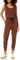 Amazon Essentials Women's Studio Terry Jumpsuit (Available in Plus Size), Black Brown Animal Print, M