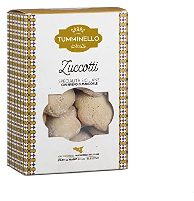 Biscotti Zuccotti specialità Siciliane Tumminello con ripieno di Mandorle 320 gr