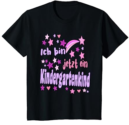 Kinder Ich gehe in den Kindergarten Anfang Start Kindergartenkind T-Shirt