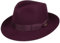 Stetson Penn Haarfilz Bogarthut Haarfilzhut (61 cm - Pflaume)
