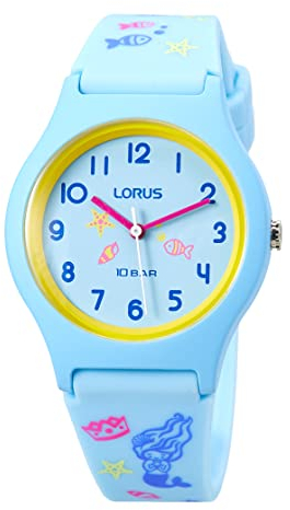 Seiko Unisexes-Enfants Analogique Quartz Montre avec Bracelet en Silicone RRX51HX9