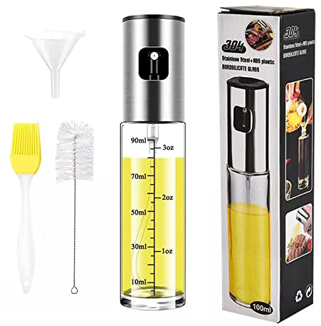 Cala Verde pulverizador aceite cocina 100 ML, spray para freidora aire