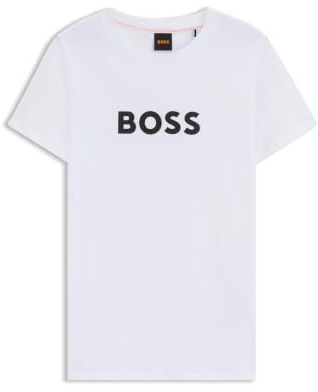 BOSS Damen C_elogo_5 Sweatshirt, White100, XS EU