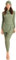 FYMNSI Muslim Swimsuits for Women Burkini Islamic Modest Swimwear Plus Size Full Cover Bathing Suit Rash Guard Long Sleeve Top Pants Hijab 3pcs Arabic Surfing Swimming Costume Beachwear Green 3XL