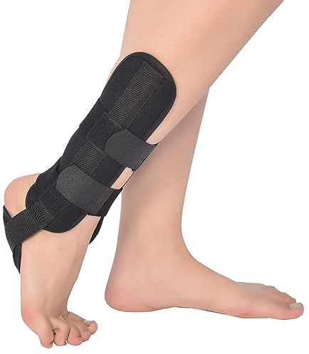 Ankle Support Brace,Adjustable Ankle Brace Strap,Men's and Women's Ankle Brace for Sports Protection,Plantar Fasciitis,Achilles Tendonitis,Ligament Injury,Injury Recovery(M)
