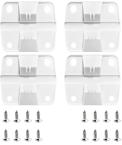 4 bisagras plástico Repuesto para refrigeradores Colemans, bisagras plástico Repuesto para neveras Colemans, Kit bisagra para bisagras Coolers 6262 6270 y más, 4 Unidades