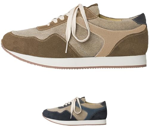 Spieth & Wensky Herren Drew Sneaker Trachtenschuhe Trachtensneaker 564-H, Farbe: Whisky, Größe: 41