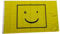 Stormflag Drapeau smiley jaune 90 x 150 cm Drapeau de festival 90 x 150 cm Polyester 90 g avec œillets à double aiguille cousu
