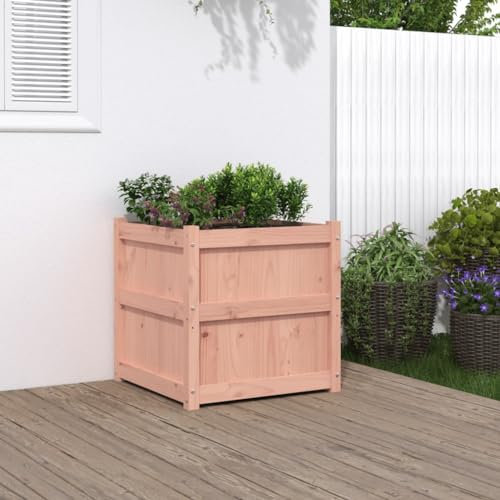 Myheimly Pflanzkübel 60x60x60 cm Massivholz Douglasie